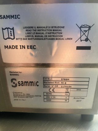 Freidora Sammic Profesional