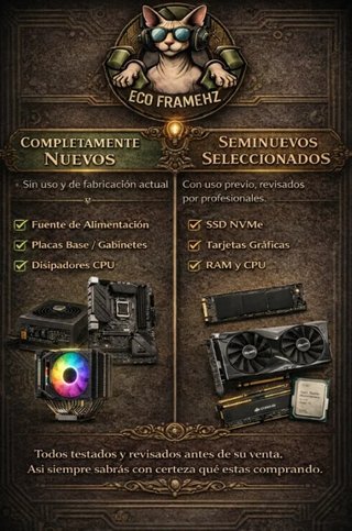PC GAMING RYZEN 5 3600 RTX 2060 GARANTIA 1 AÑO