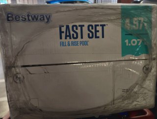 Piscina Fast Set 4.57m + depuradora. Sin abrir.