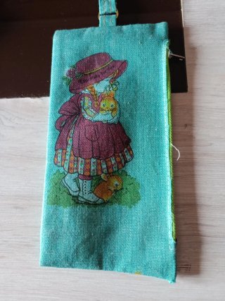 Estuche escolar vintage años 80