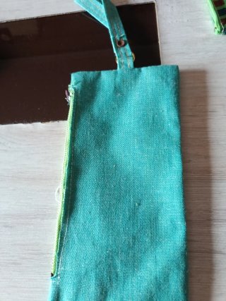 Estuche escolar vintage años 80
