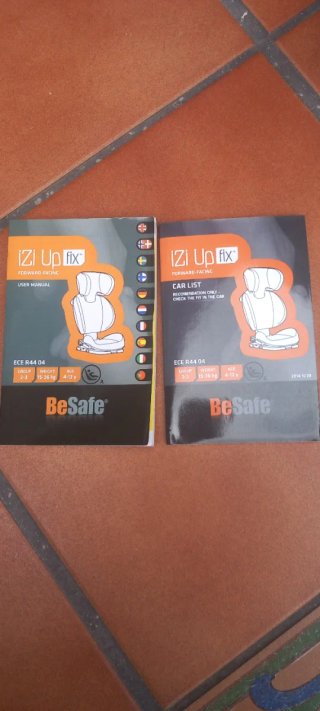 Silla coche BeSafe Grupo 2-3