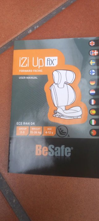 Silla coche BeSafe Grupo 2-3