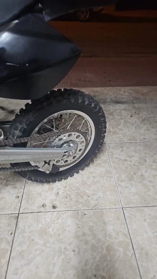 Pitbike Motocross Negra