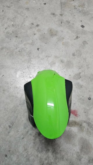 Guardabarros Kawasaki ZX6R 636 05-06 Verde