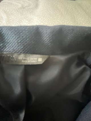 Traje Zara niño azul marino talla 11-12
