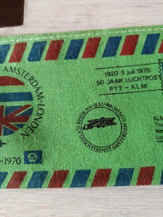 Estuche Vintage Luchtpost 1970