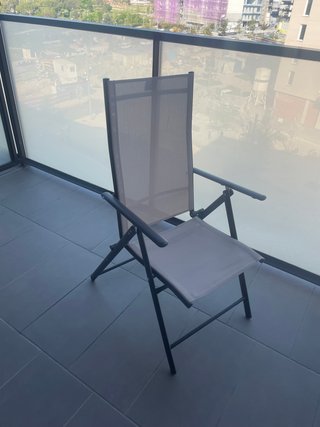 Conjunto Terraza Mesa Abatible y 6 Sillas