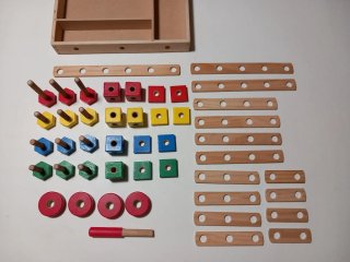 Juegos educativos de madera para niños