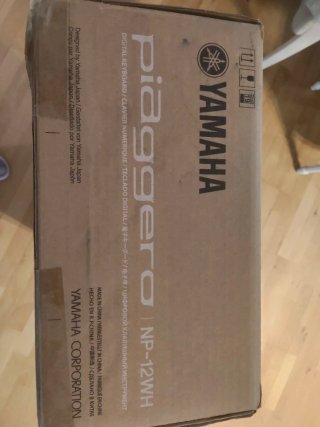 Yamaha Piaggero NP-12WH Teclado Digital Blanco