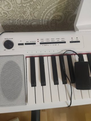 Yamaha Piaggero NP-12WH Teclado Digital Blanco