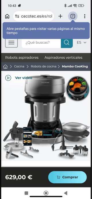 Robot de cocina Mambo CooKing