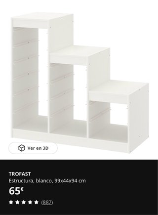 Estantería Escalera Ikea Trofast