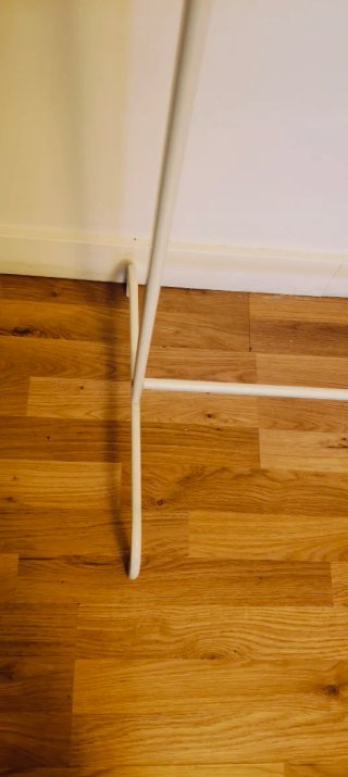 Burro perchero Ikea blanco