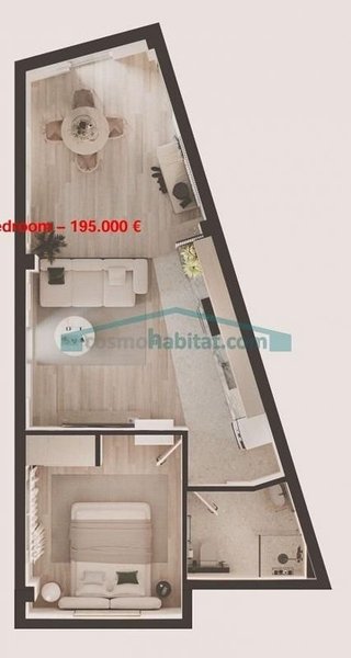 Piso en venta en Centro Urbano en Benidorm