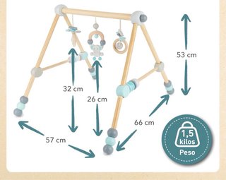 Centro Actividades Bebé Madera