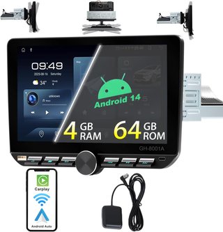 Radio Coche Android 14 10.1 4G+64G