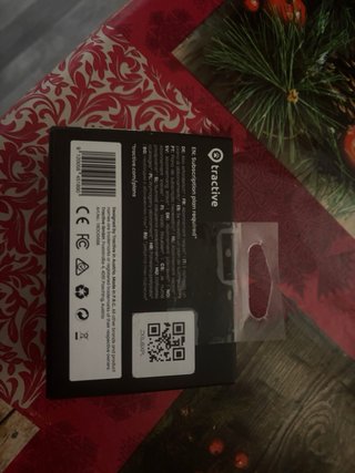 Tractive GPS Tracker Negro