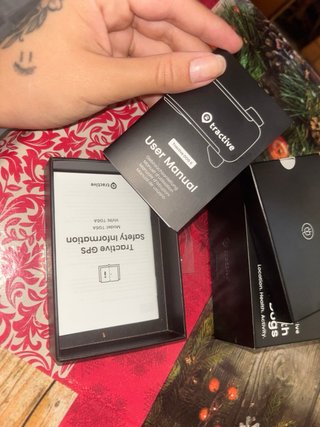 Tractive GPS Tracker Negro