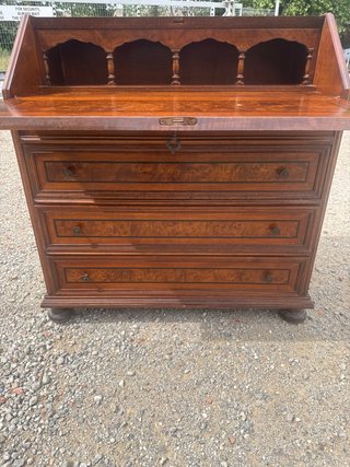 Mueble Escritorio Madera Noble