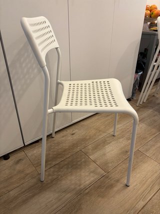 Lote 4 Sillas Blancas Ikea