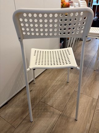Lote 4 Sillas Blancas Ikea