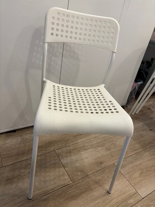 Lote 4 Sillas Blancas Ikea