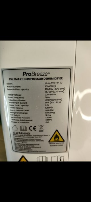 Deshumidificador ProBreeze