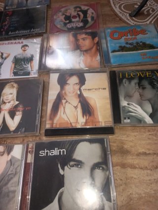 19 CDs Variados Pop Rock Latino