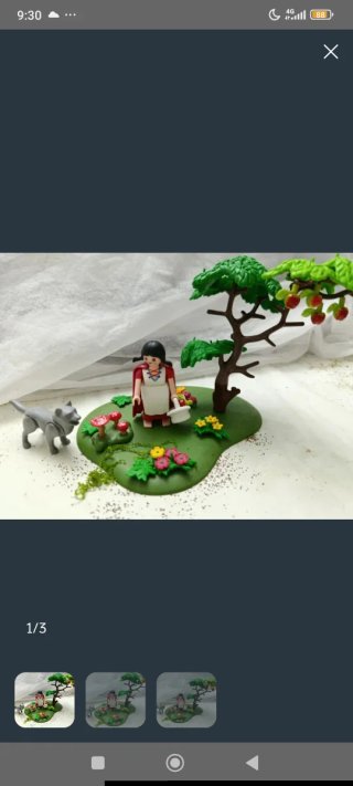 Playmobil Caperucita Roja y Lobo
