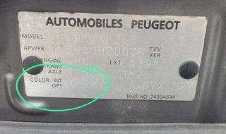 Peugeot 9656262780-03 motor arranque 480344