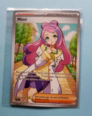 Carta Pokémon Mimí Entrenador SVIB 238/198