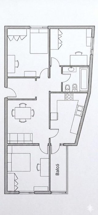 Piso en venta en Poble Nou en Manresa
