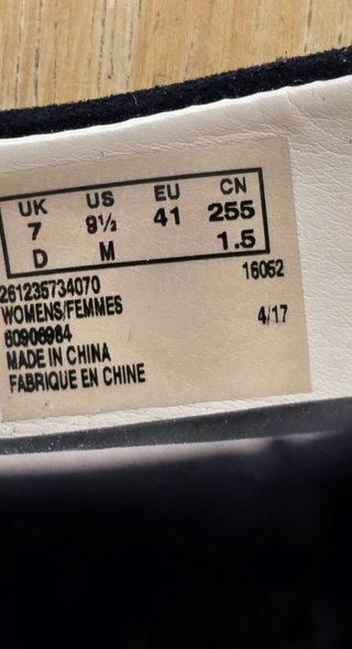 Zapatos Clarks Tacón Negro Talla 41