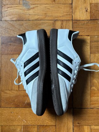 Adidas Samba Gris y Blanco