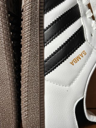 Adidas Samba Gris y Blanco