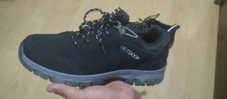 Zapatos de trekking negros para hombre