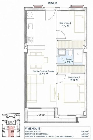 Piso en venta en Los Boliches en Fuengirola