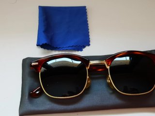 Gafas Vintage Margaret Astor Marrón/Dorado