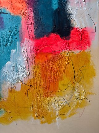 Cuadro GRANDE abstracto, 100x70cm