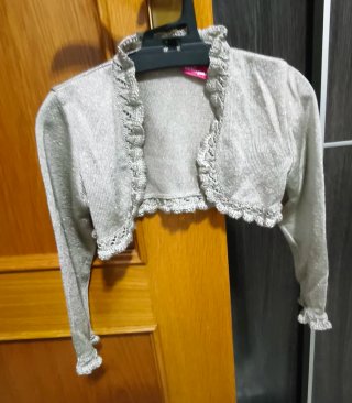 Bolero Dorado Magnífica Lulú Talla Única