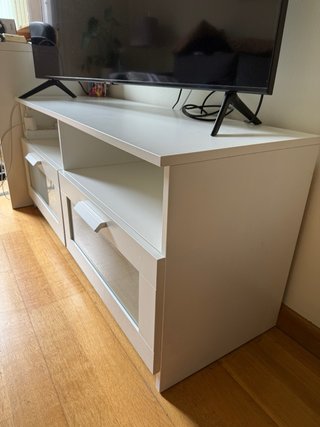 Mueble TV Ikea Brimnes Blanco
