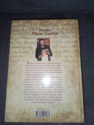 Tres libros Benito Pérez Galdós