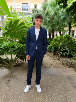 Traje Puro Ego Azul Marino Slim Fit