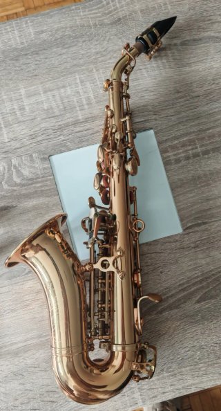 Saxofón Soprano Curvo Slade
