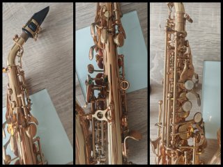 Saxofón Soprano Curvo Slade