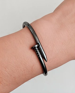 Pulsera Acero Diseño Clavo