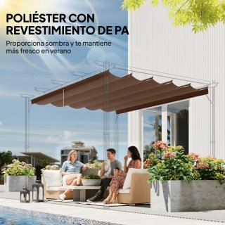 Repuesto Toldo Pérgola Marrón