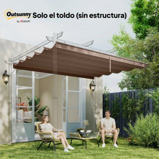 Repuesto Toldo Pérgola Marrón
