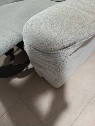 Sofá de 3 plazas gris